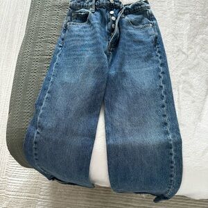 Princess Polly High Rise Blue Jeans